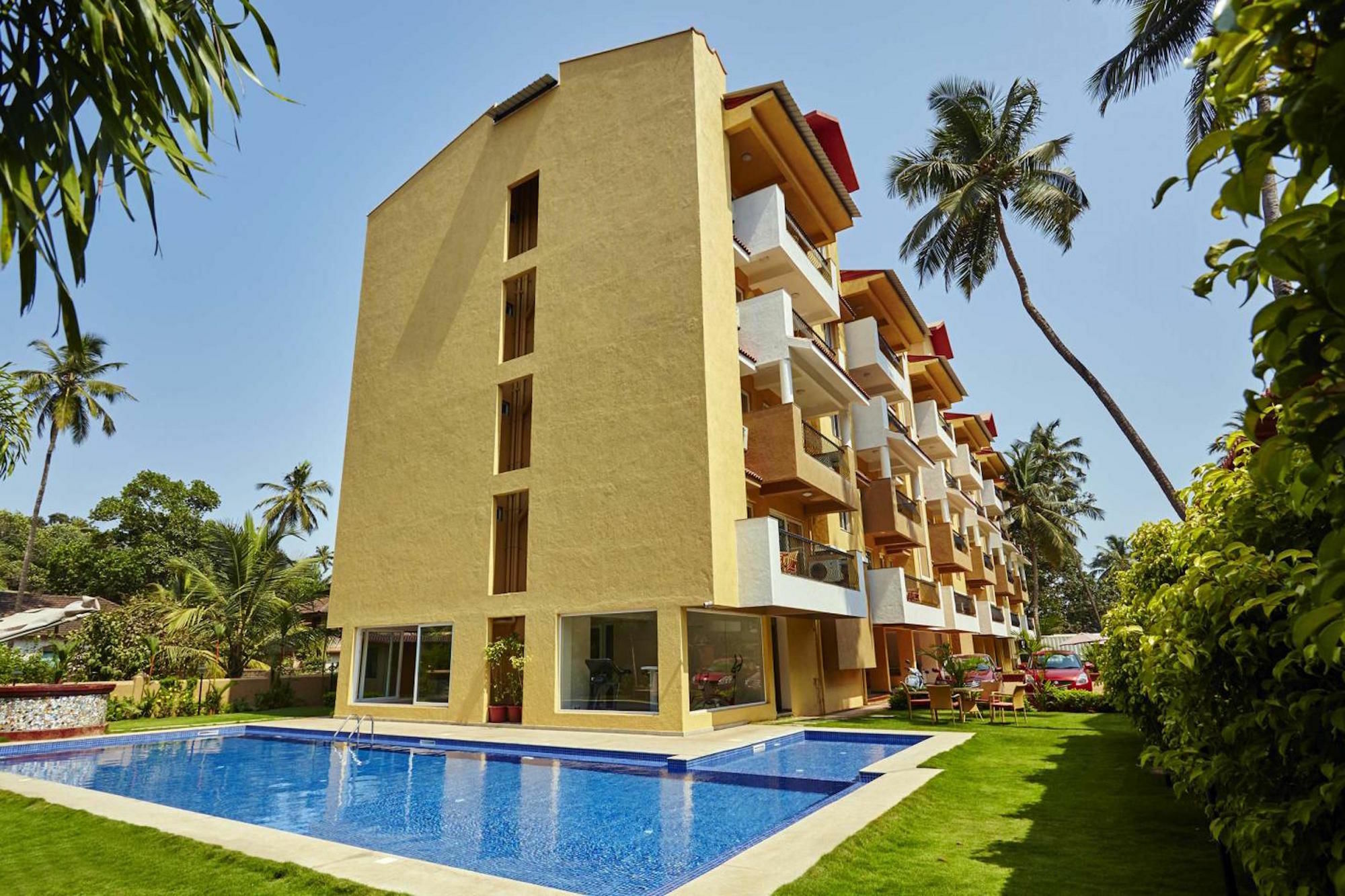Veera Strand Park Serviced Apartments Calangute Luaran gambar