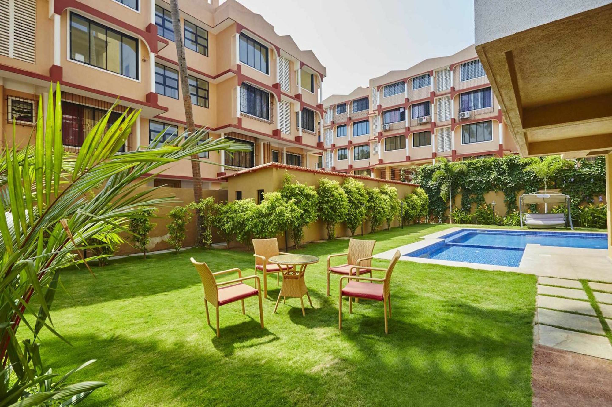 Veera Strand Park Serviced Apartments Calangute Luaran gambar